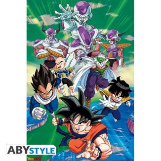 Poster Dragon Ball Z Freezer Group Arc 91,5 x 61 cms