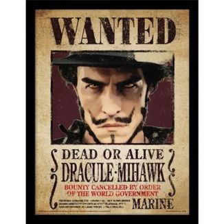 Picture Dracule Mihawk Wanted One Piece