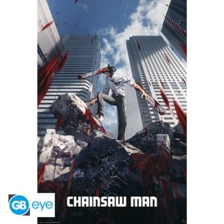 Key Visual Poster Chainsaw Man 91,5 x 61 cms
