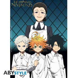 Mom & Orphans Poster The Promised Neverland 52 x 38 cms
