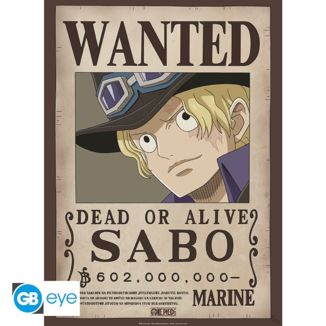 Sabo Wanted Poster One Piece 52 x 38 cms GB Eye