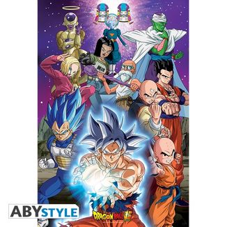 Poster Universo 7 Dragon Ball Super 91.5 x 61 cms