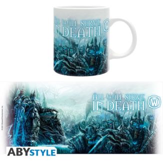 Taza All Will Serve In Death World of Warcraft 320 ml