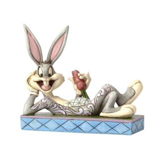 Figura Bugs Bunny Comiendo una Zanahoria Looney Tunes Jim Shore