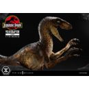 Jurassic Park Estatua Prime Collectibles 1/10 Velociraptor Jump 21 cm