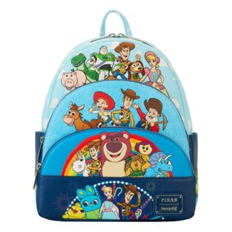 Movie Collab Toy Story Pixar Disney 3 Pocket Backpack Loungefly